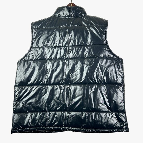 Vintage Center Line‎ Racing Apparel Puffer Vest X-Large Nylon/Polyester Black - Picture 10 of 13